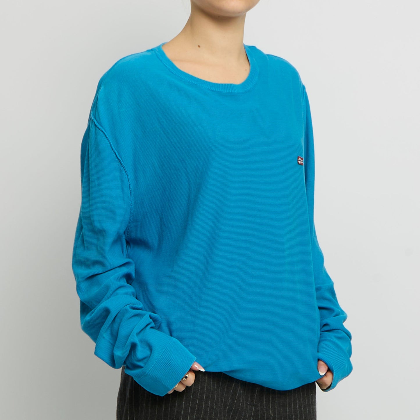 Napapijri Fine Knit Sweatshirt - UK 14