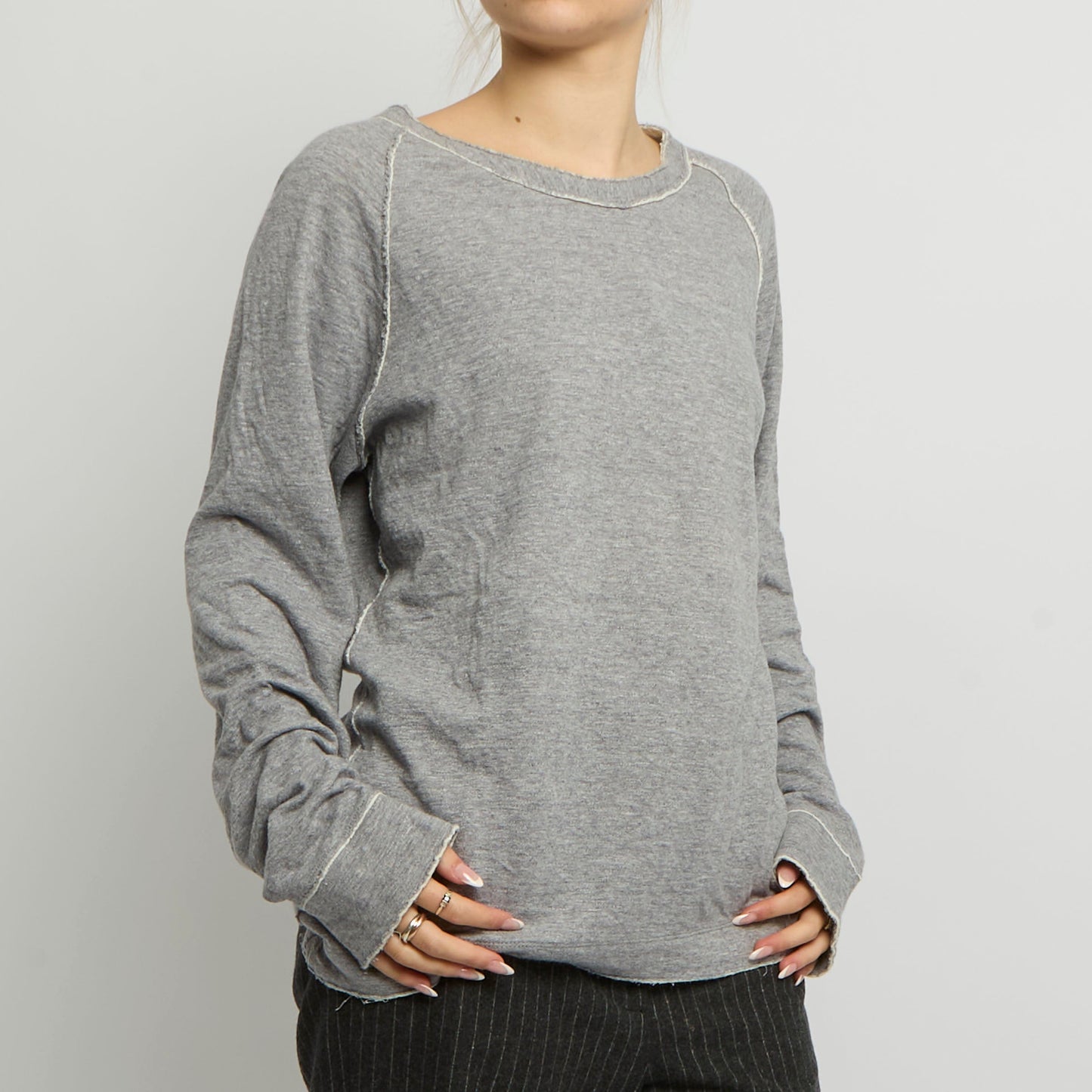 Diesel Raw Hem Sweatshirt - UK 14