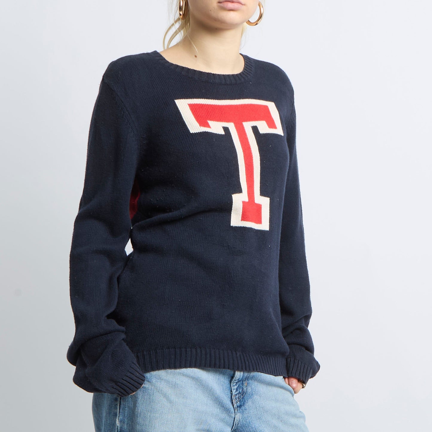 Logo Knitted Sweatshirt - UK 14