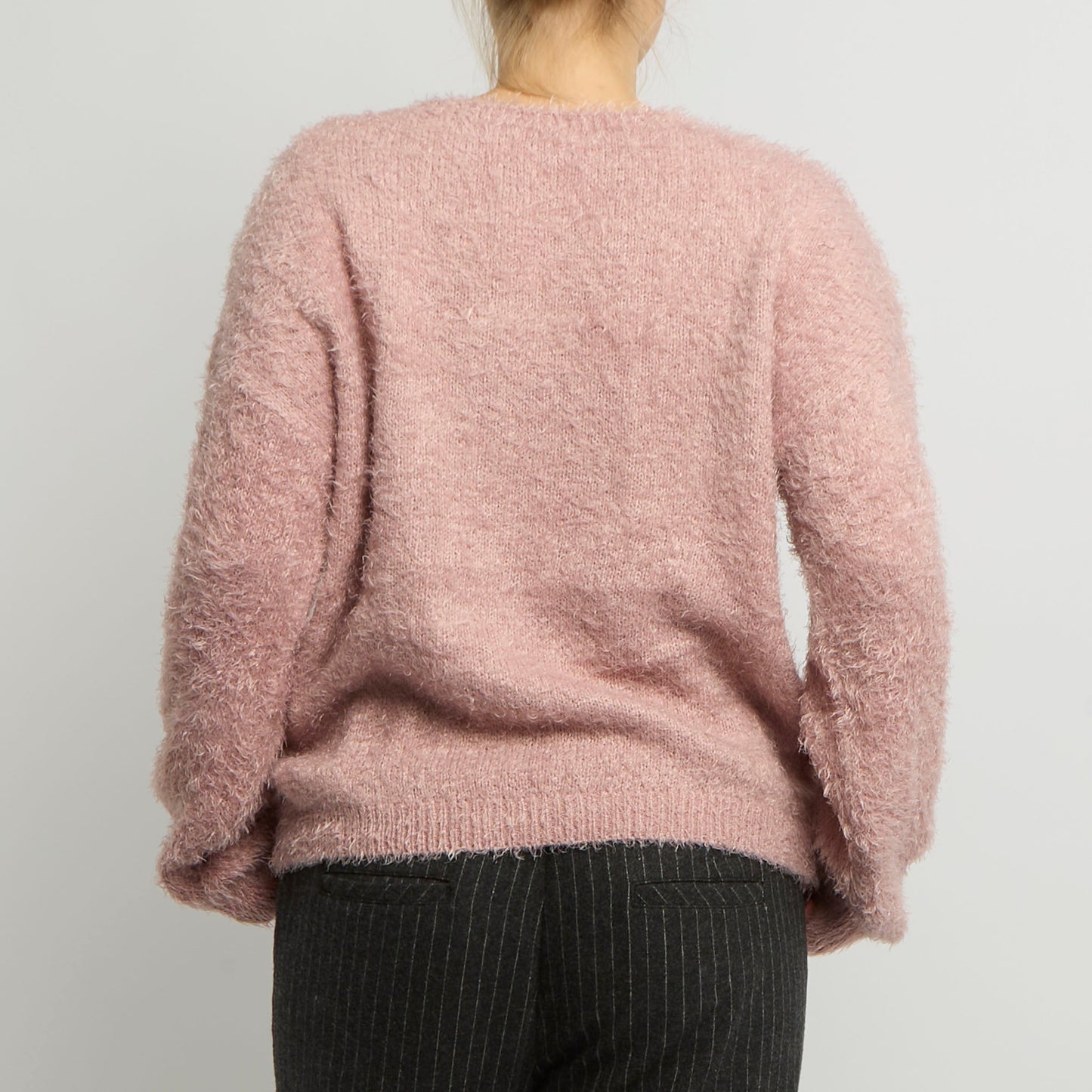 Soft Knitted Scoop Neck Jumper - UK 14