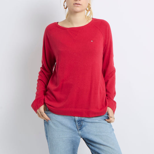 Tommy Hilfiger Crew Neck Sweatshirt - UK 12