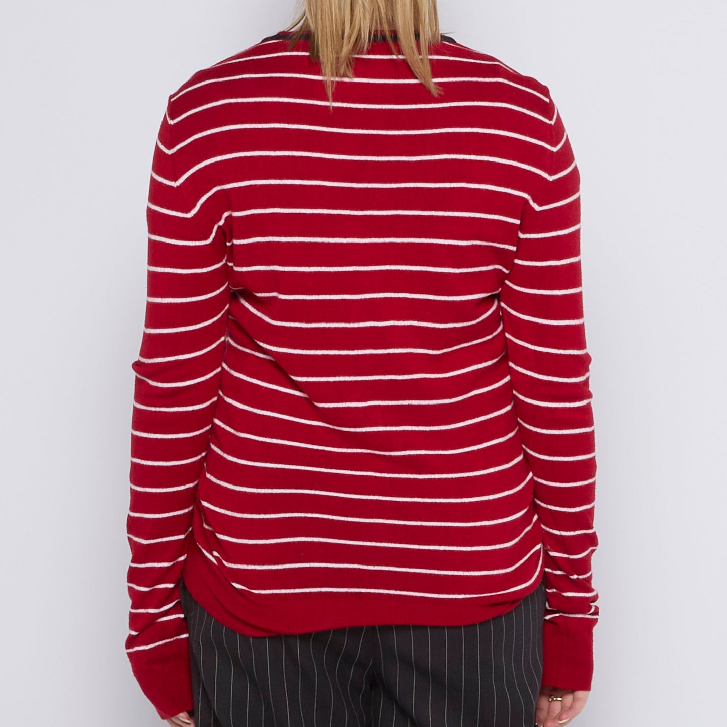 Tommy Hilfiger Striped Cardigan - UK 14