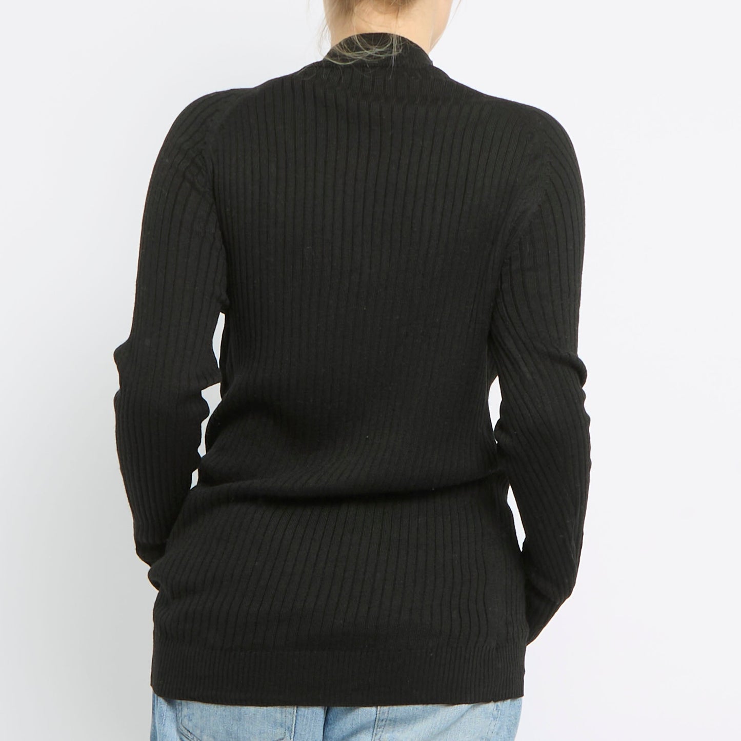 Ribbed Knitted Top - UK 16