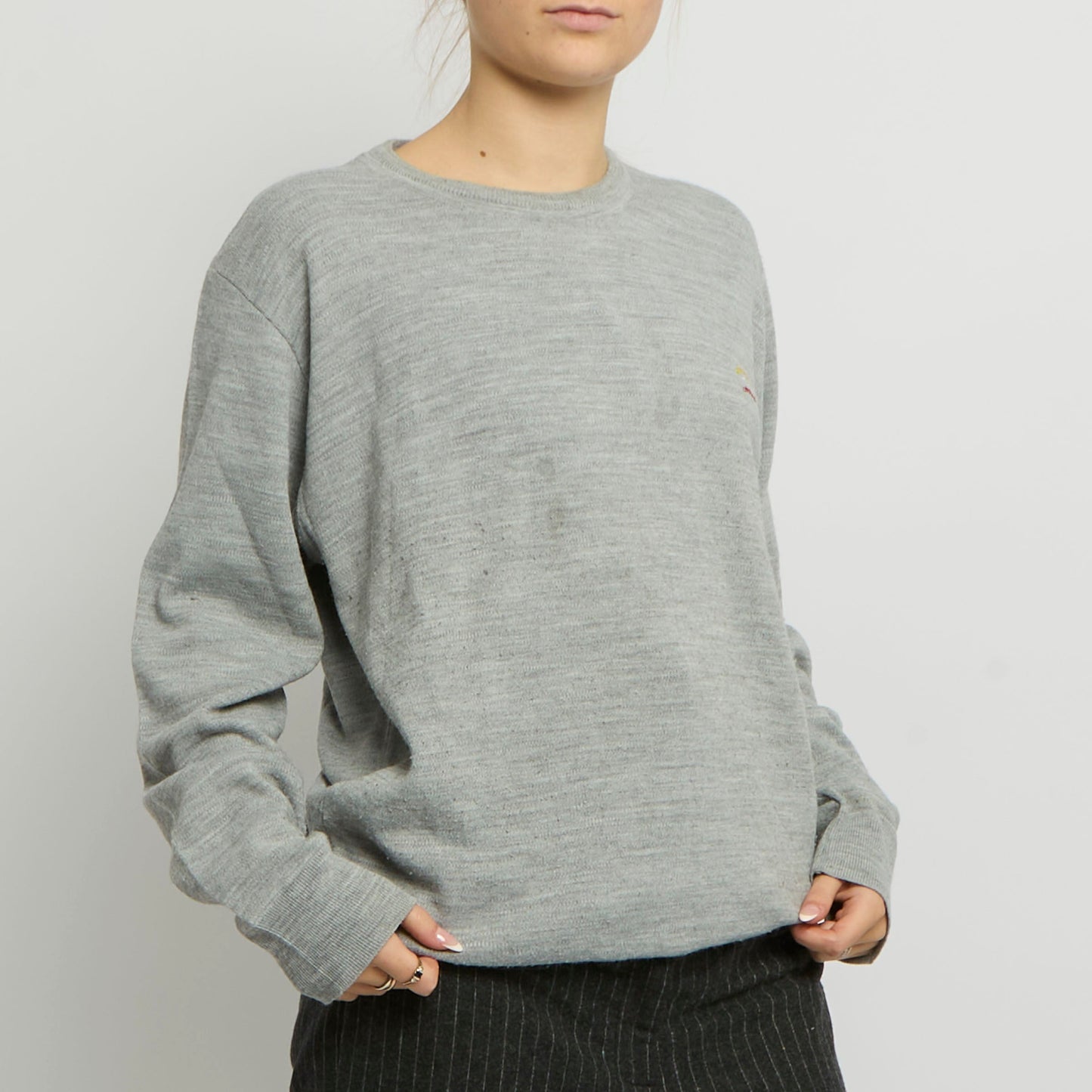 Round Neck Knitted Jumper - UK 16