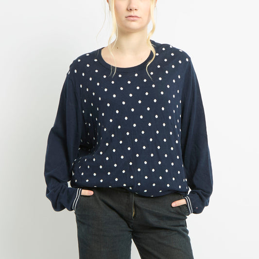 Tommy Hilfiger Polka Dot Jumper - UK 16