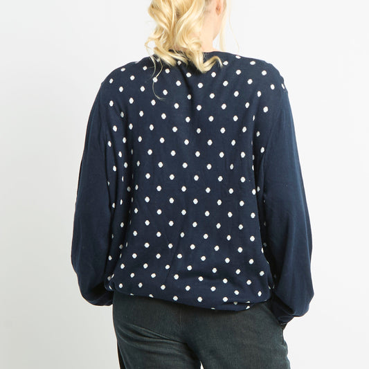 Tommy Hilfiger Polka Dot Jumper - UK 16