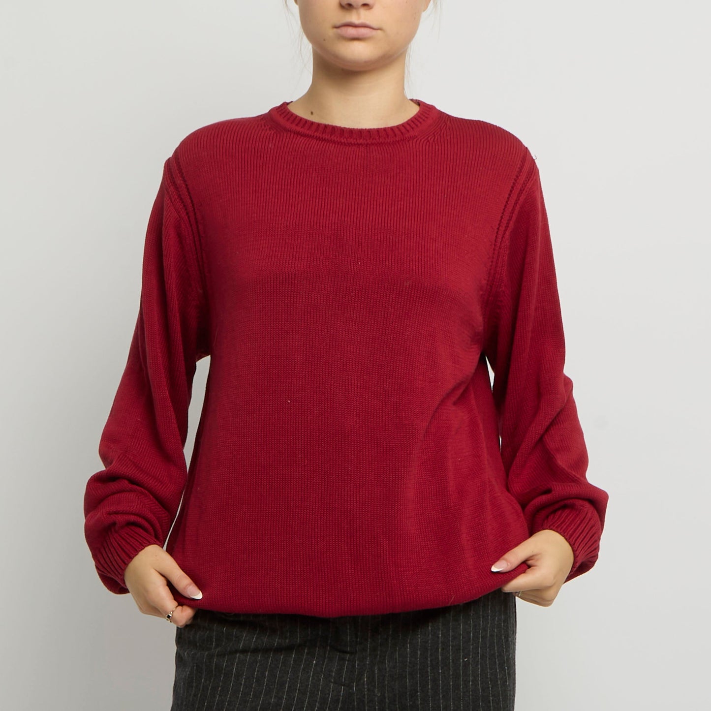 Round Neck Knitted Jumper - UK 16