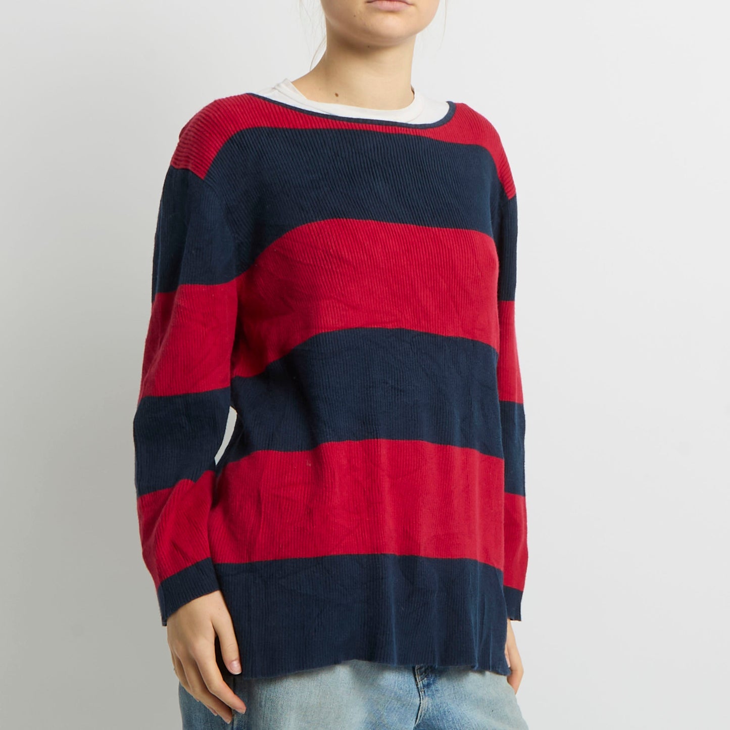 Ralph Lauren Ribbed stripe Top - UK 16