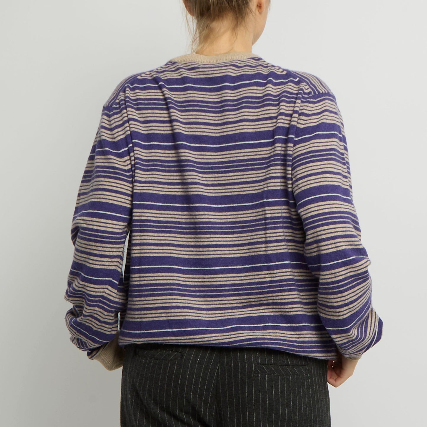 Kappa Stripe Knit Sweater - UK 18