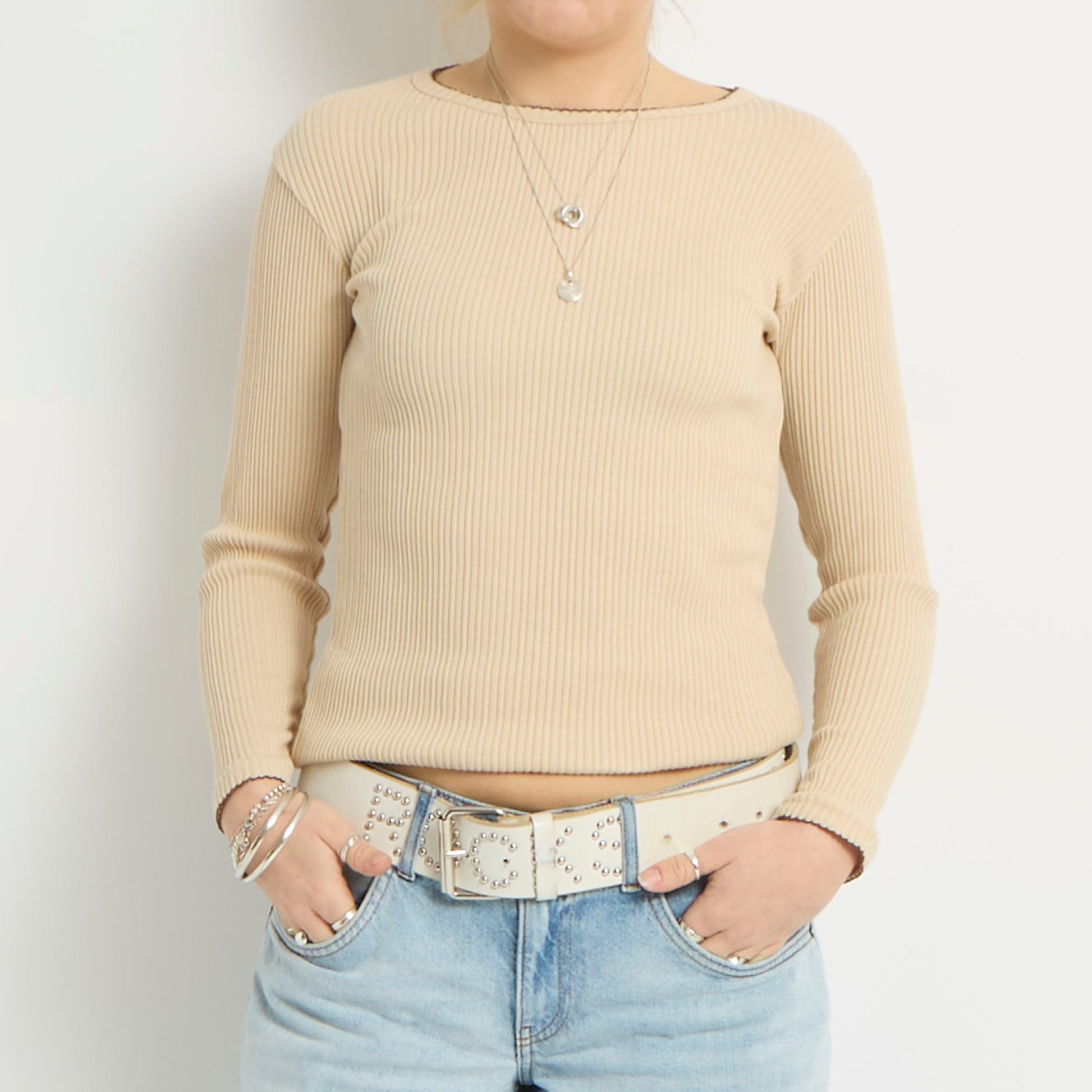 Contrast Stitch Cotton-Top-6-