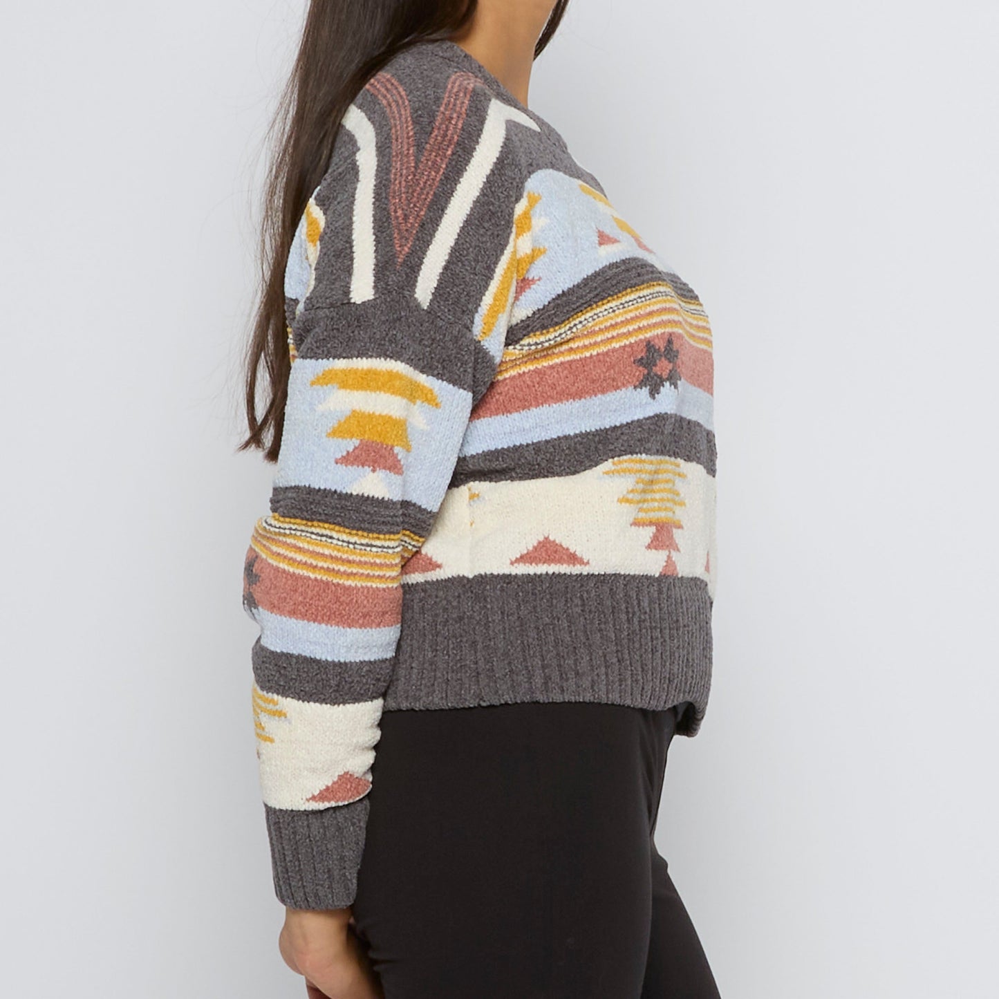 Aztec Crewneck Sweater - UK 6