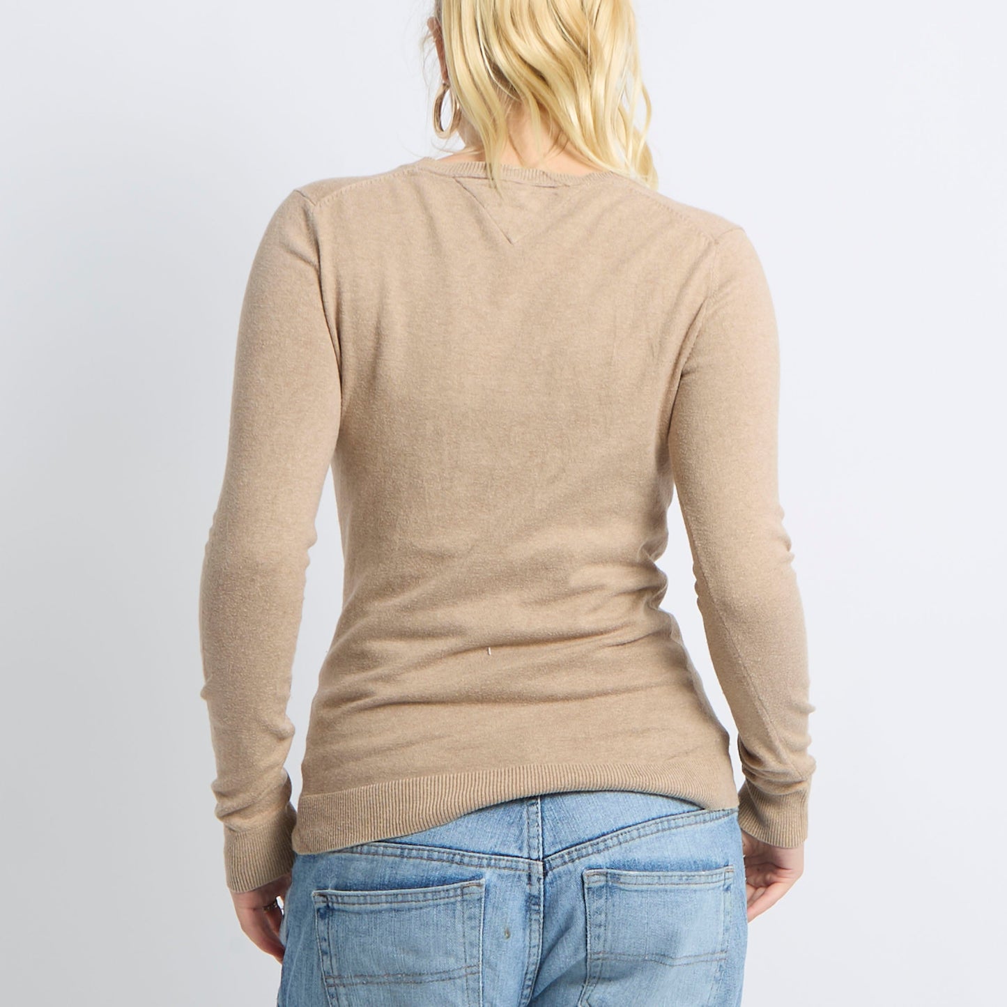 V-Neck Lightweight Sweater- UK 8