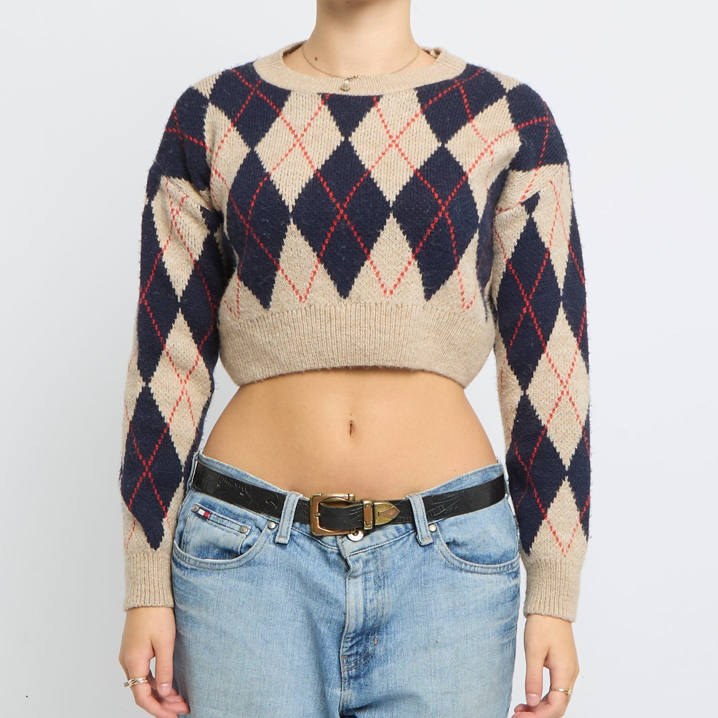 Argyle-Cropped-Knitted-Jumper-8-