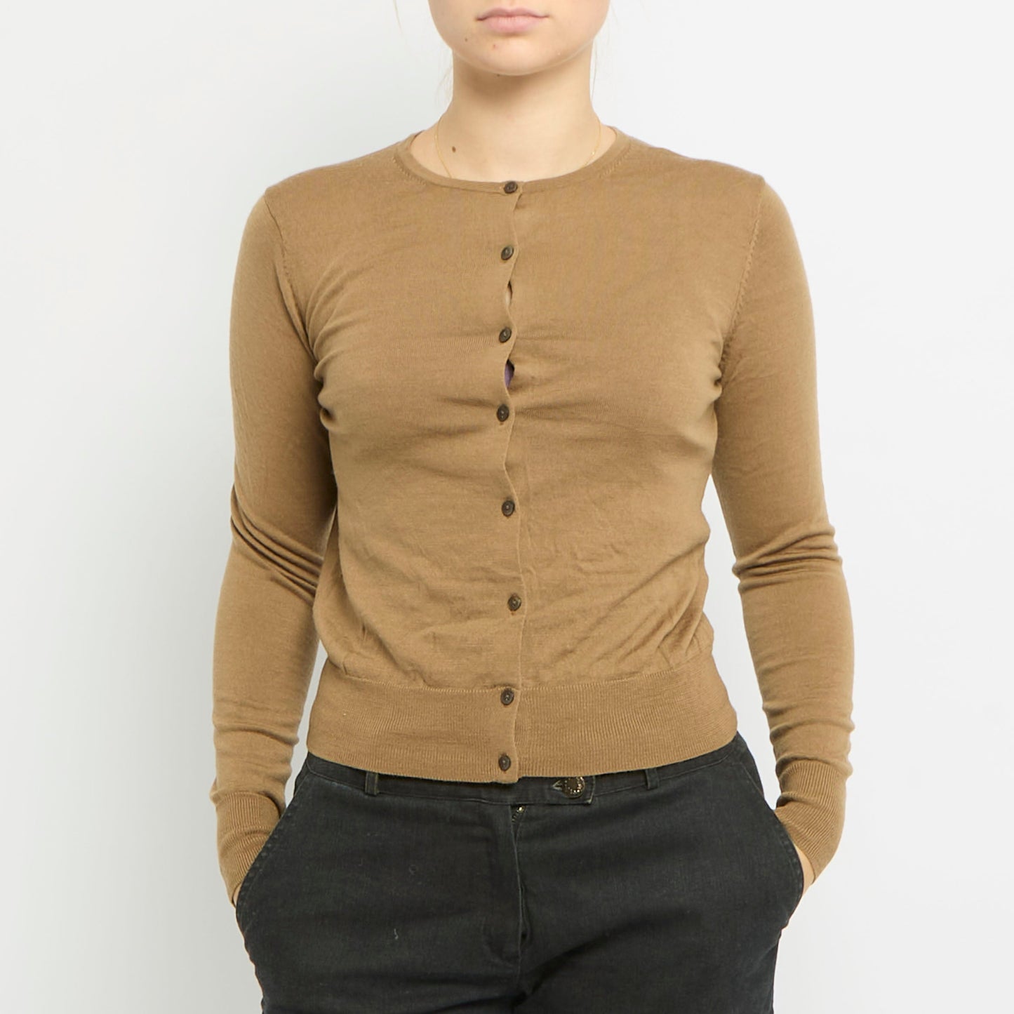 UNIQLO Round Neck Cardigan - UK 8