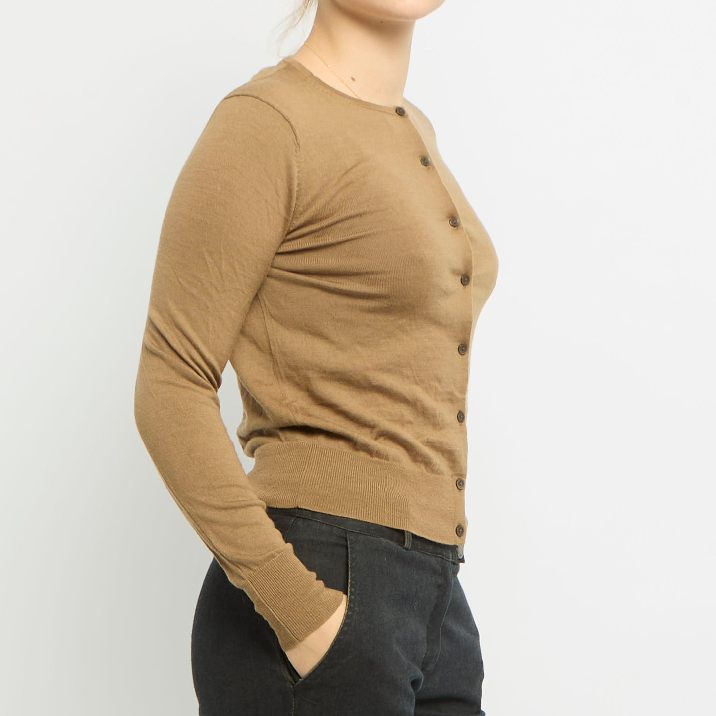 Round Neck Cardigan - UK 8