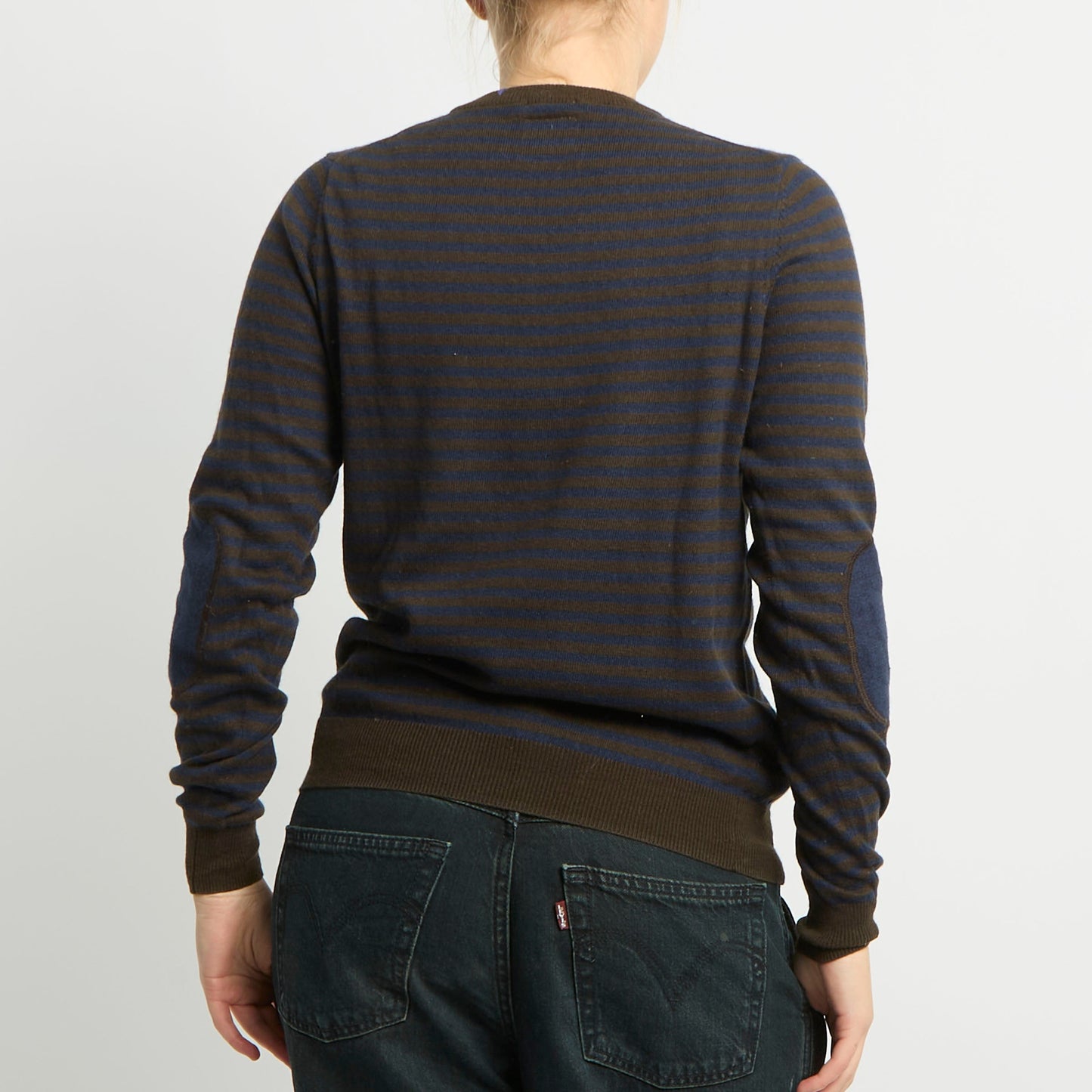 Blended Cashmere Crewneck Sweatshirt - UK 8