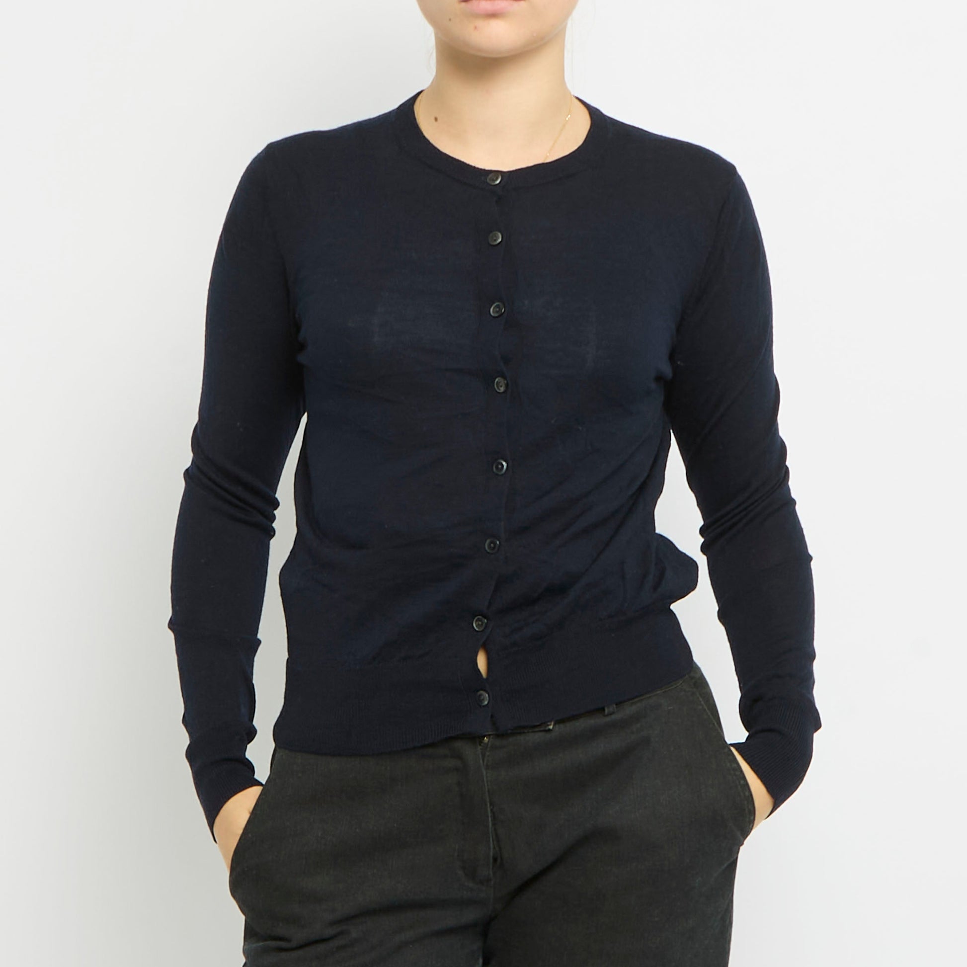 UNIQLO Round Neck Cardigan - UK 8