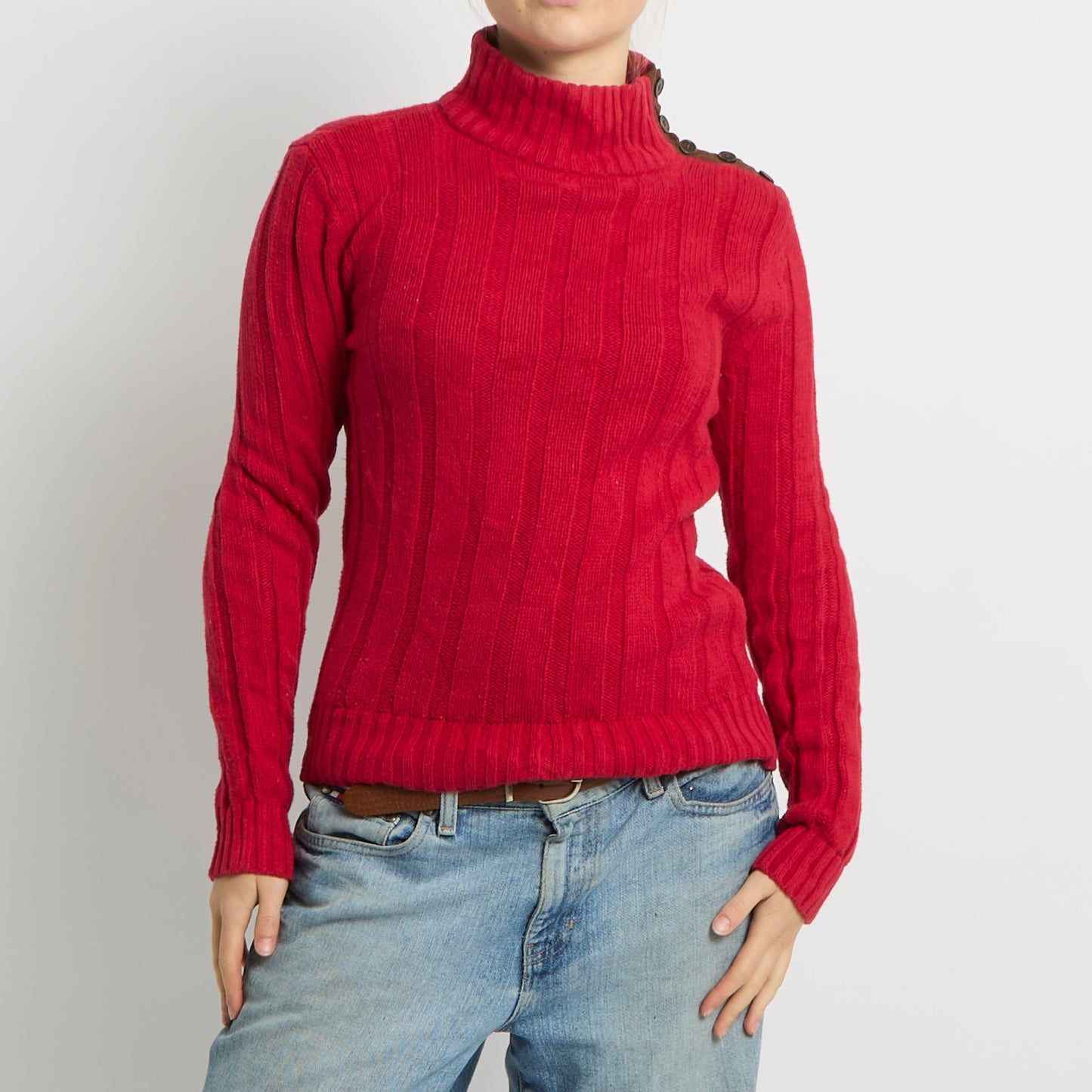 Ralph Lauren Chunky Knit Jumper - UK 8