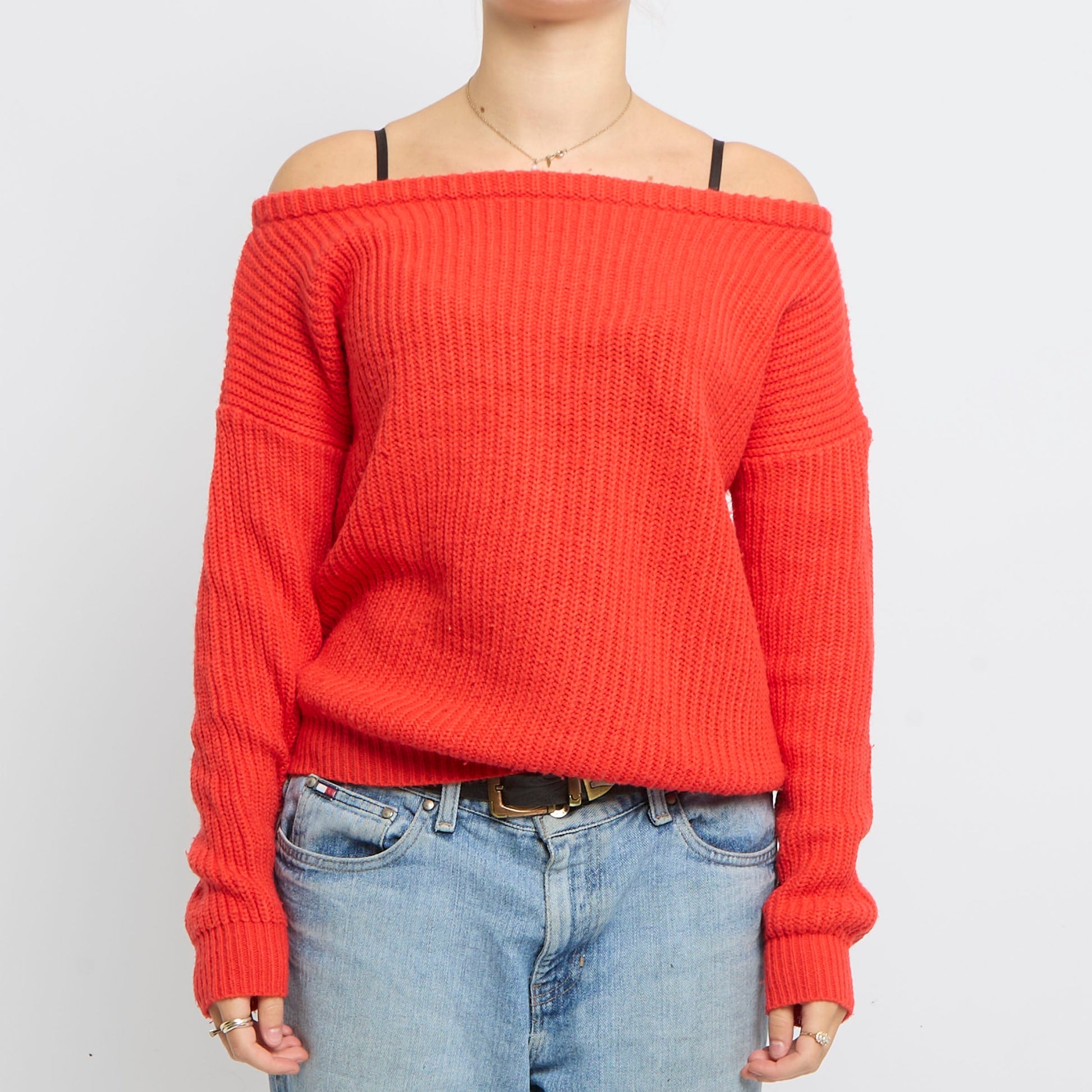 Heavy Knit Roundneck Sweater - UK 8