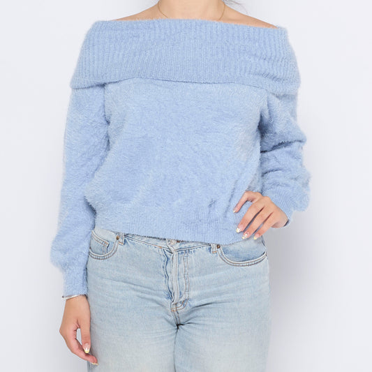 Earth Cowl Neck Jumper - L