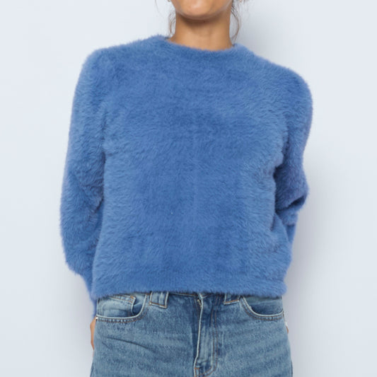 Womens Fluffy Knitwear - S