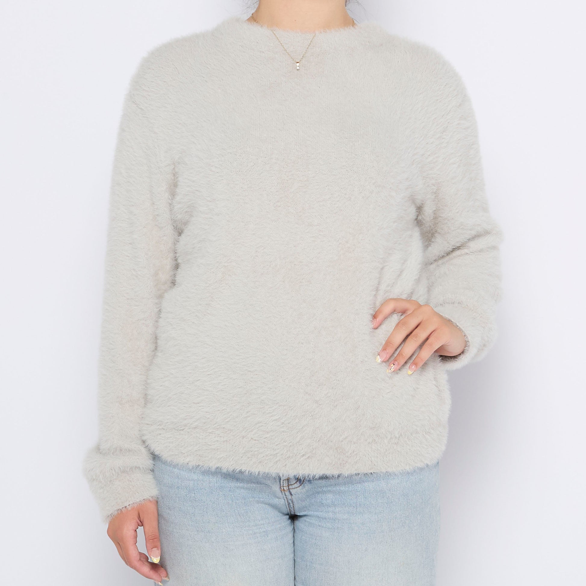 Galloria Fluffy Roundneck Jumper - XL