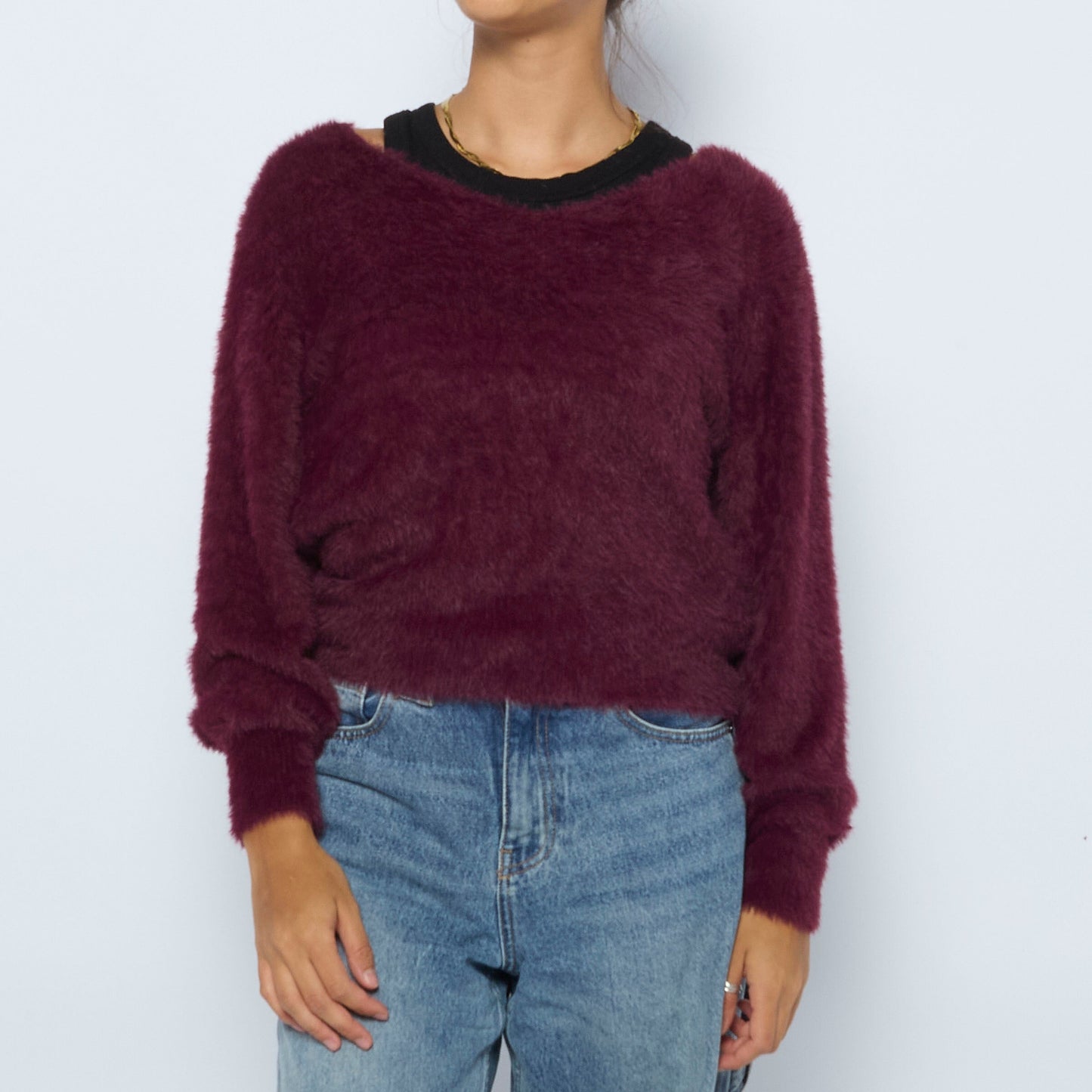 GRL Fluffy Jumper - XS