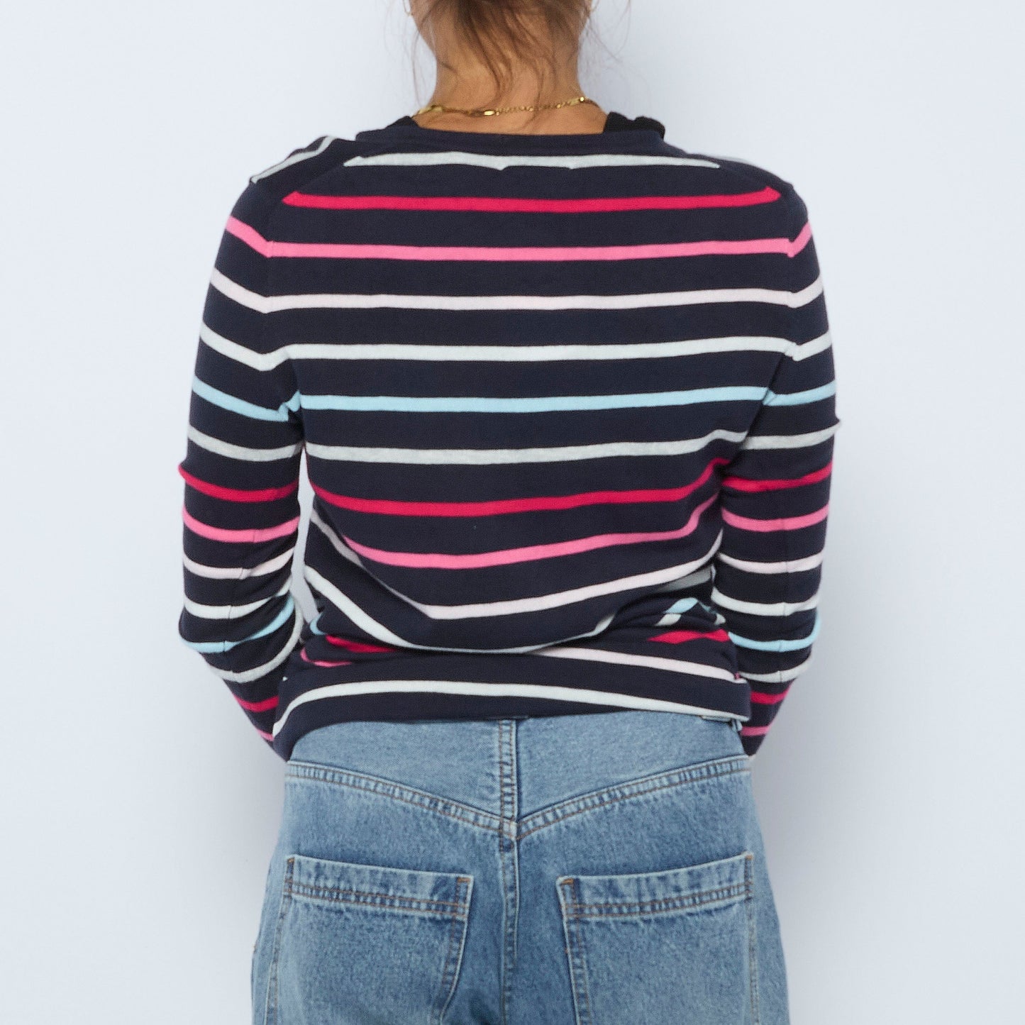 Tommy Hilfiger Multi Stripe Sweater - XS