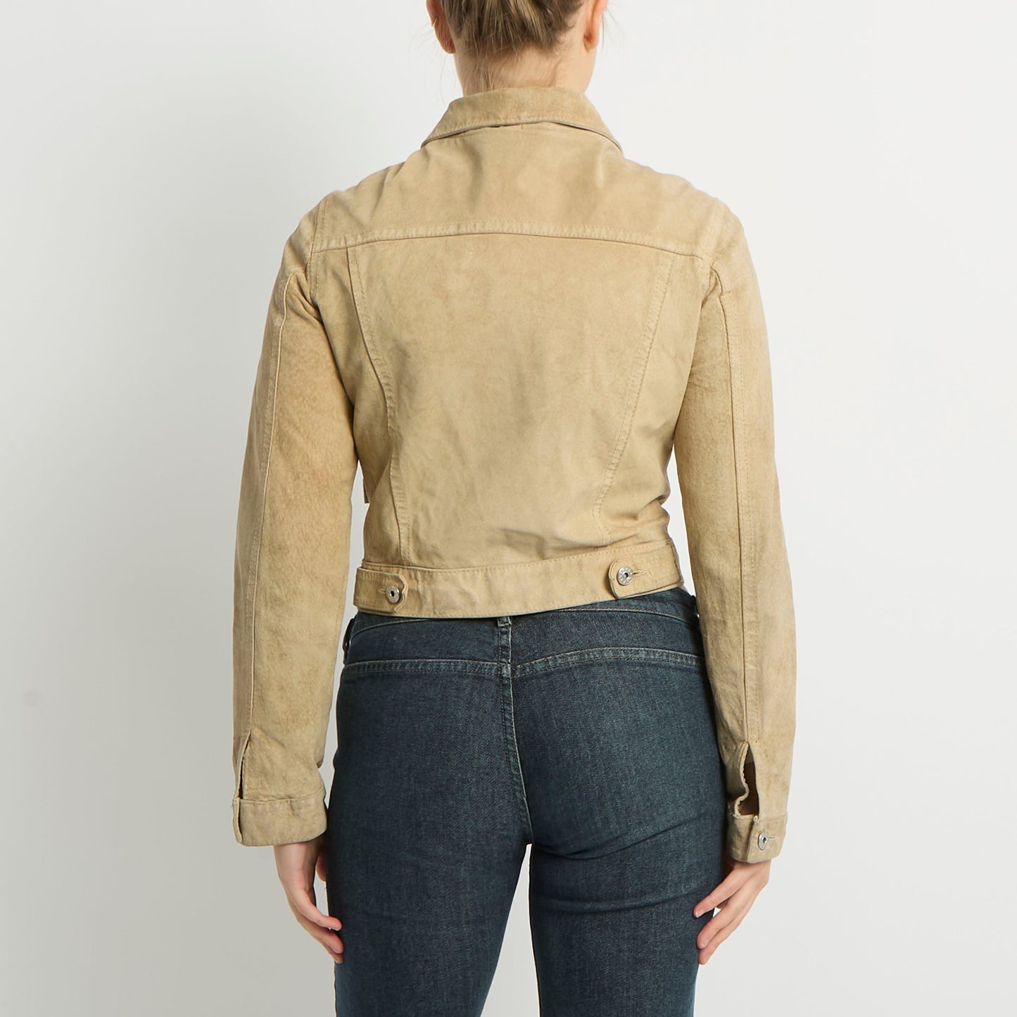 Suede Shirt Jacket - UK 10