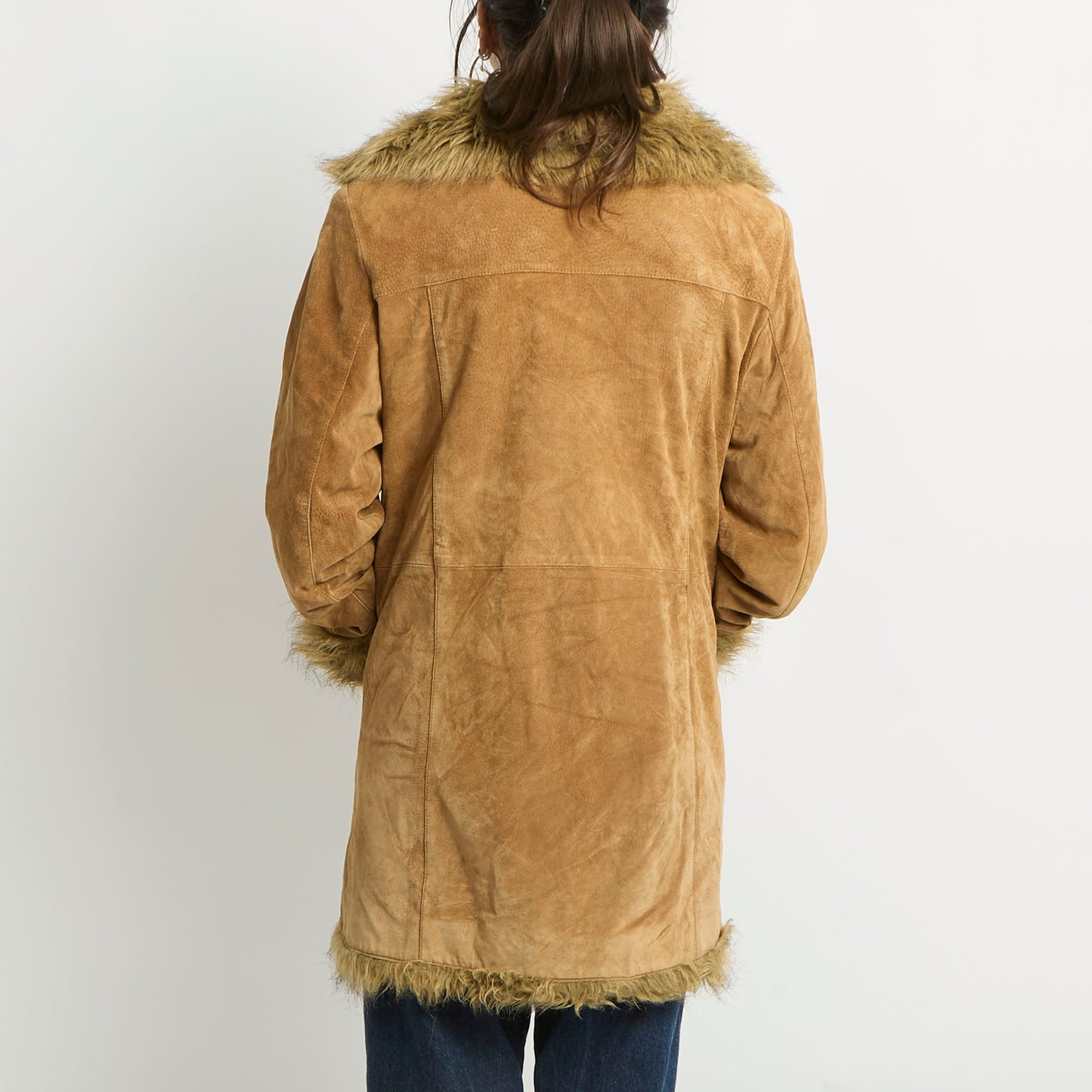 Suede Afghan Jacket - UK 10