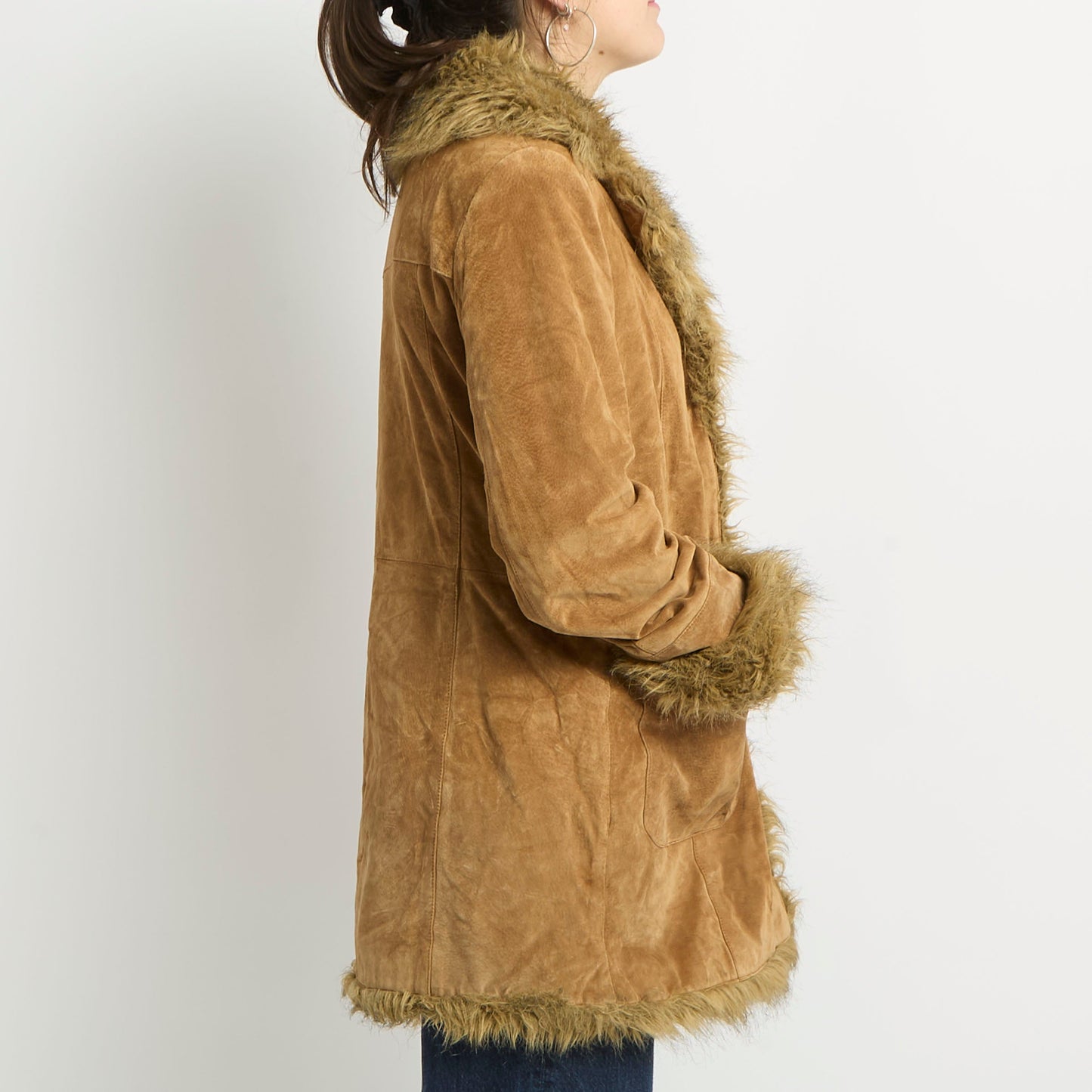 Suede Afghan Jacket - UK 10