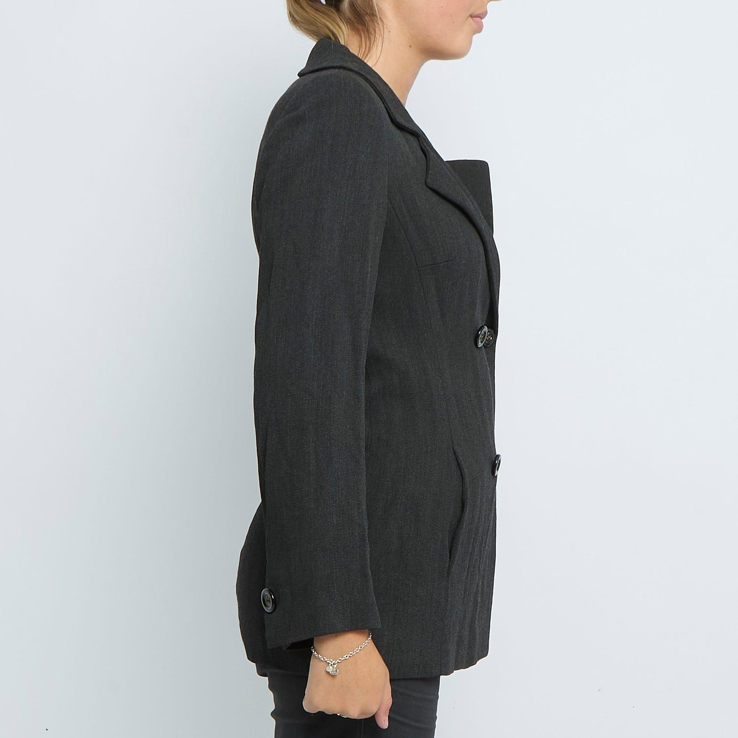 Double Breasted Blazer Jacket - UK 10