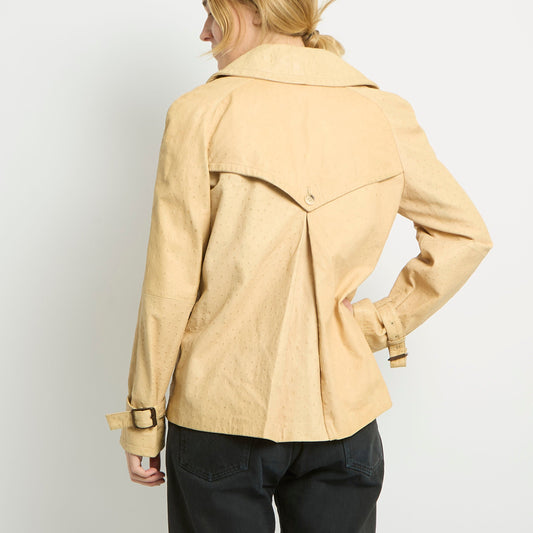 Asymmetric Leather Jacket - UK 12