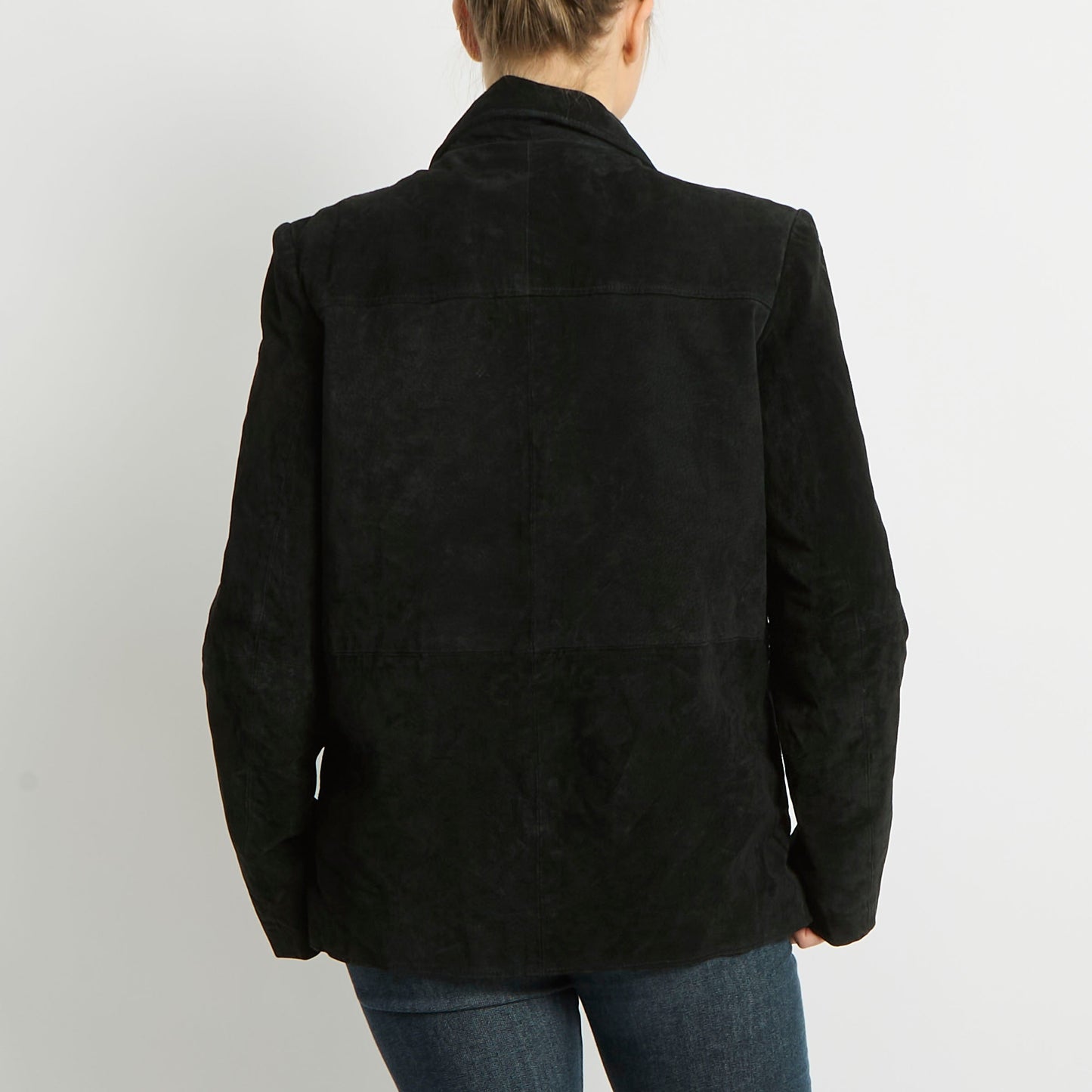 Suede Blazer Jacket - UK 12