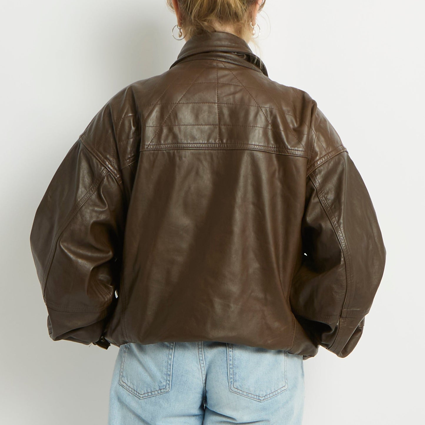 Heavyweight Leather Buckle Jacket - UK 12