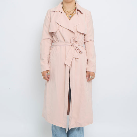 Banana Republic Belt Detail Collared Trench Coat - UK 6