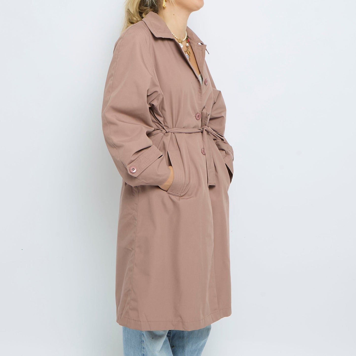 Belt Trench Coat - UK 6