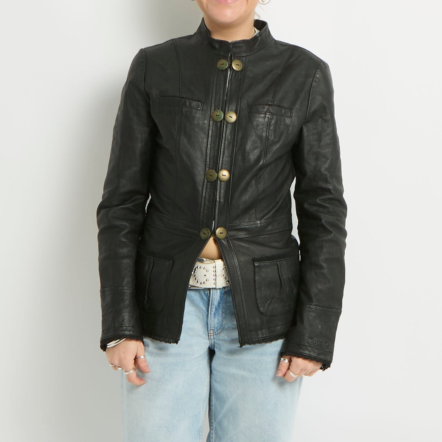 Pepe Jeans Button Down Jacket - UK 8