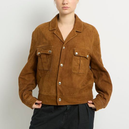 Suede Chore Jacket - UK 16