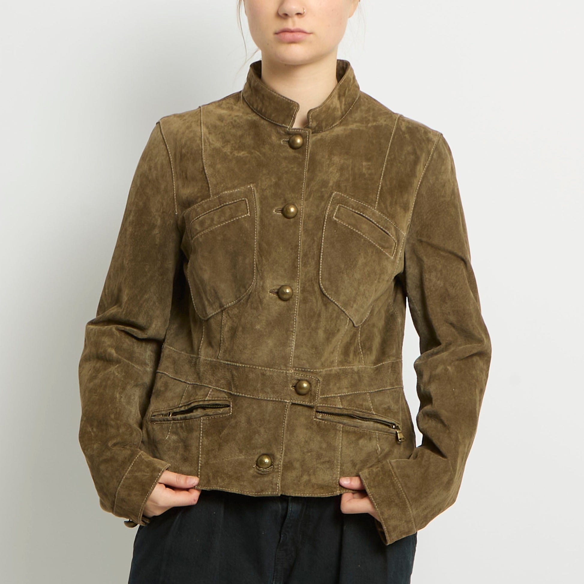 Suede Chore Jacket - UK 10