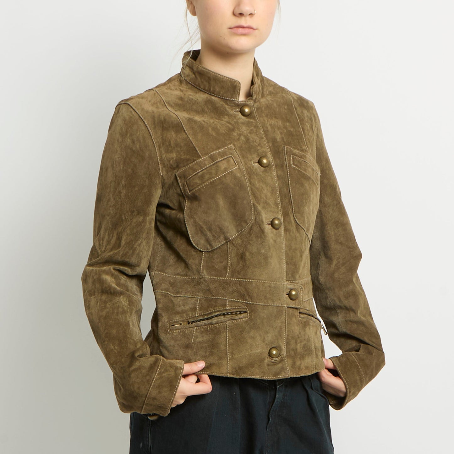 Suede Chore Jacket - UK 10