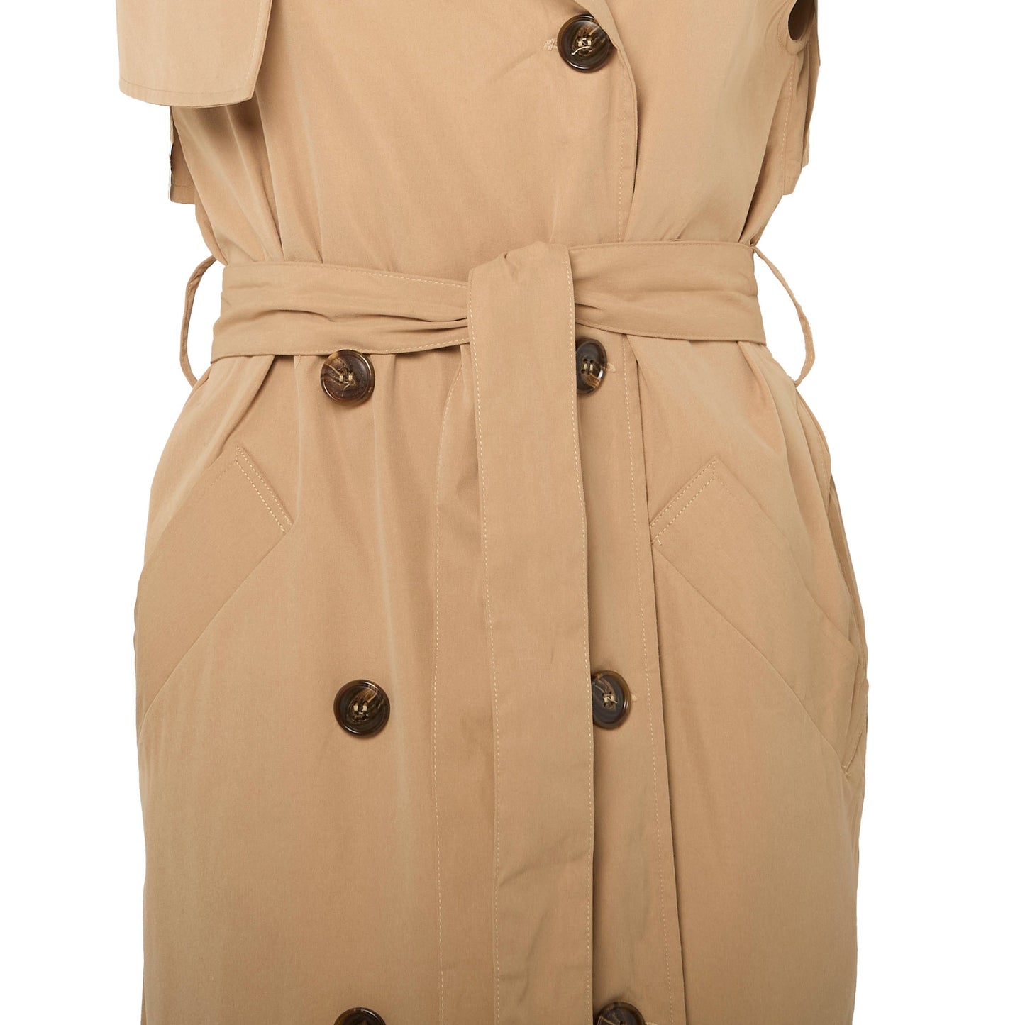 Unbranded Sleeveless Trench Coat - L