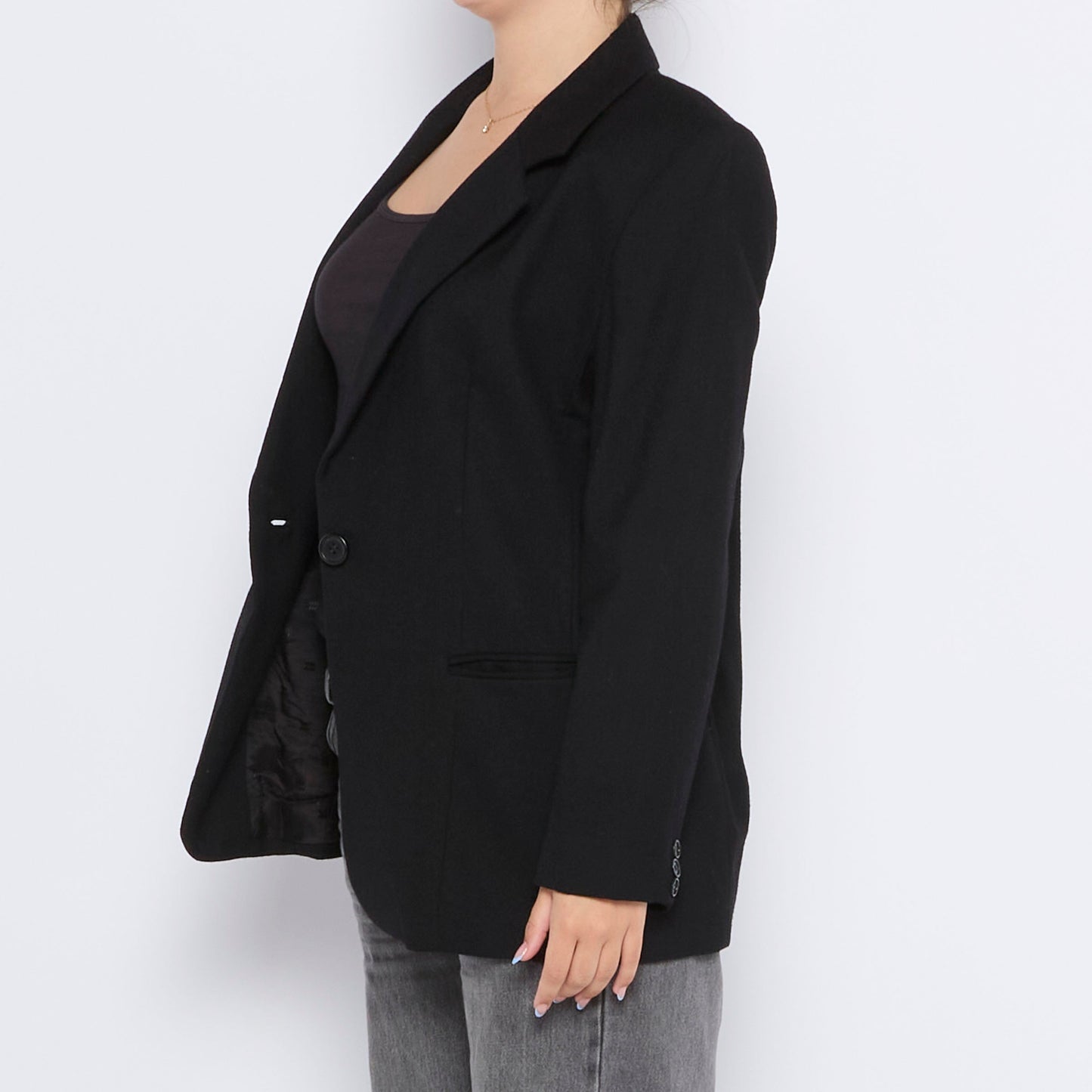 Single Breasted Blazer - L