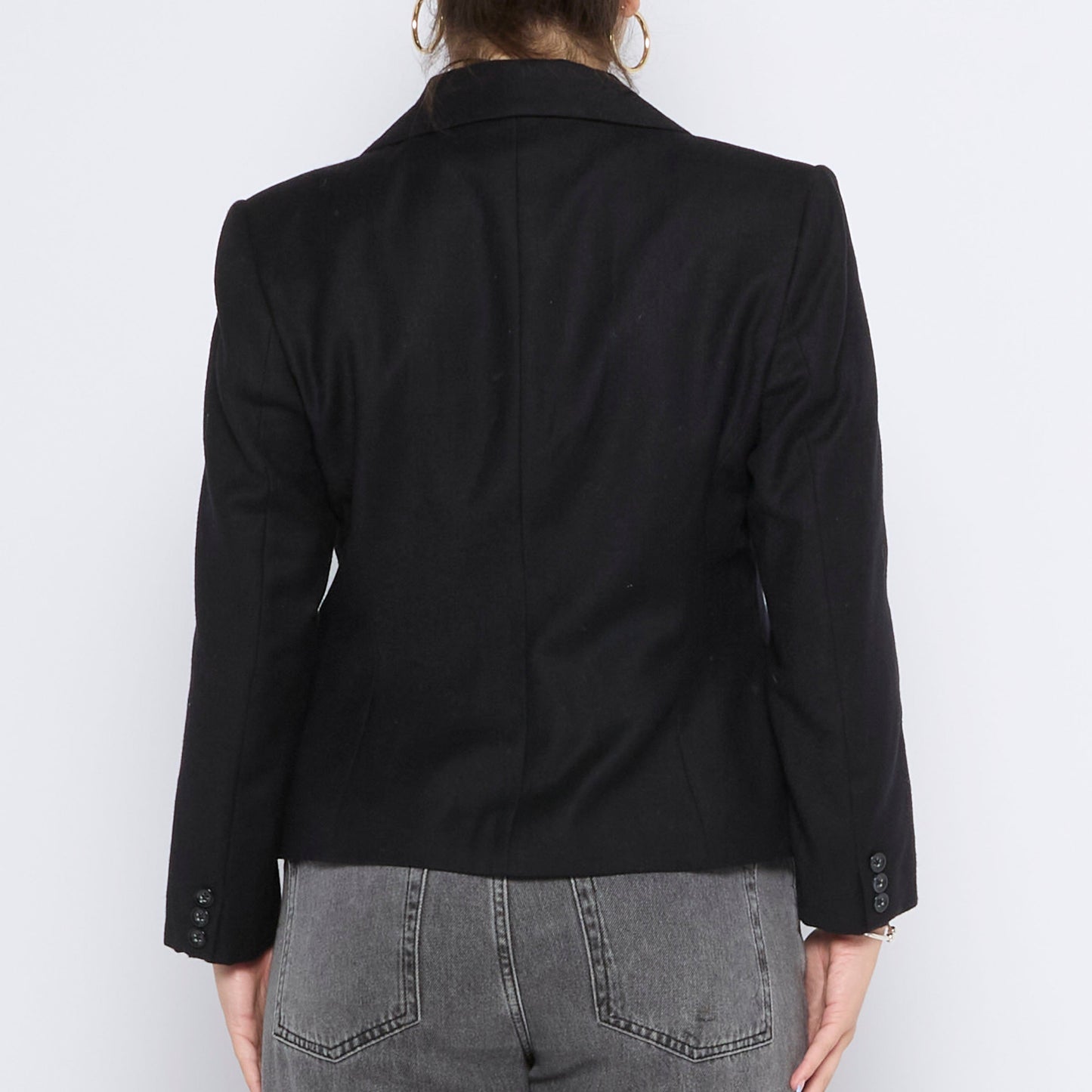 Single Breasted Tailored Blazer - M