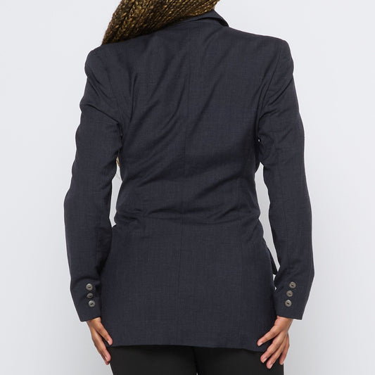 Tailored Semi Fitted Blazer - M