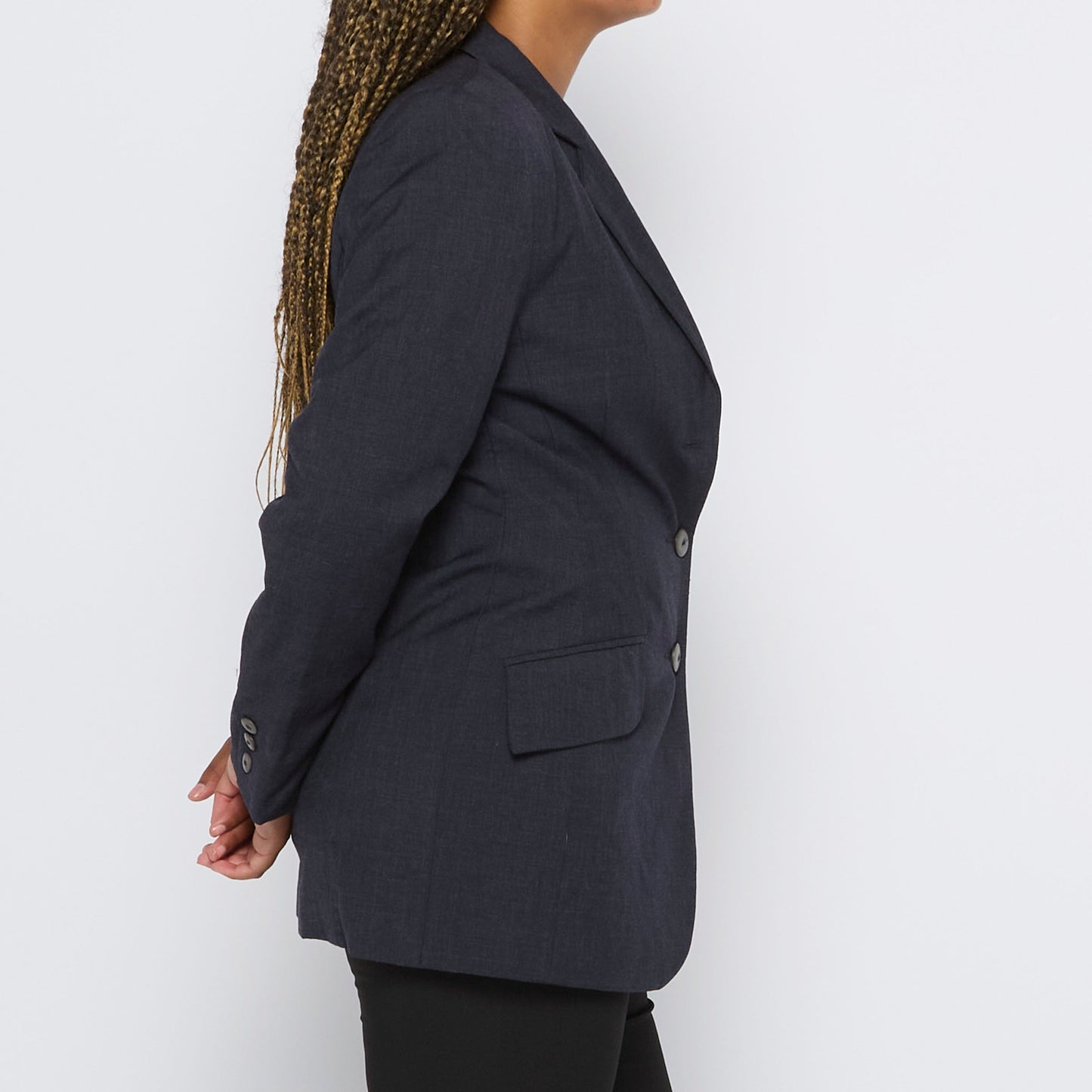 Tailored Semi Fitted Blazer - M