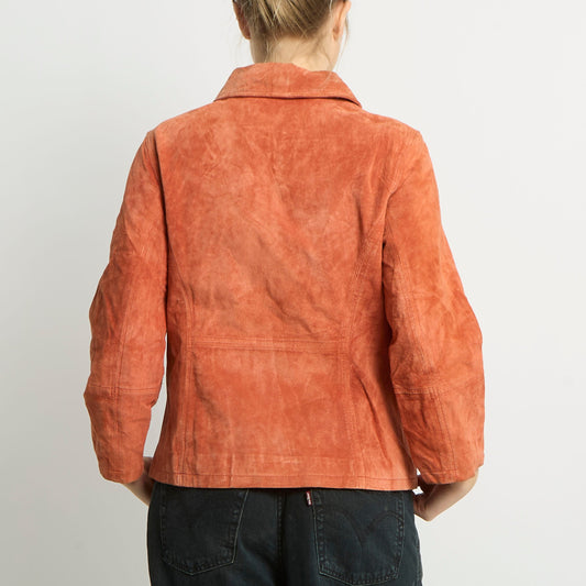 Suede Blouson Jacket - UK 12