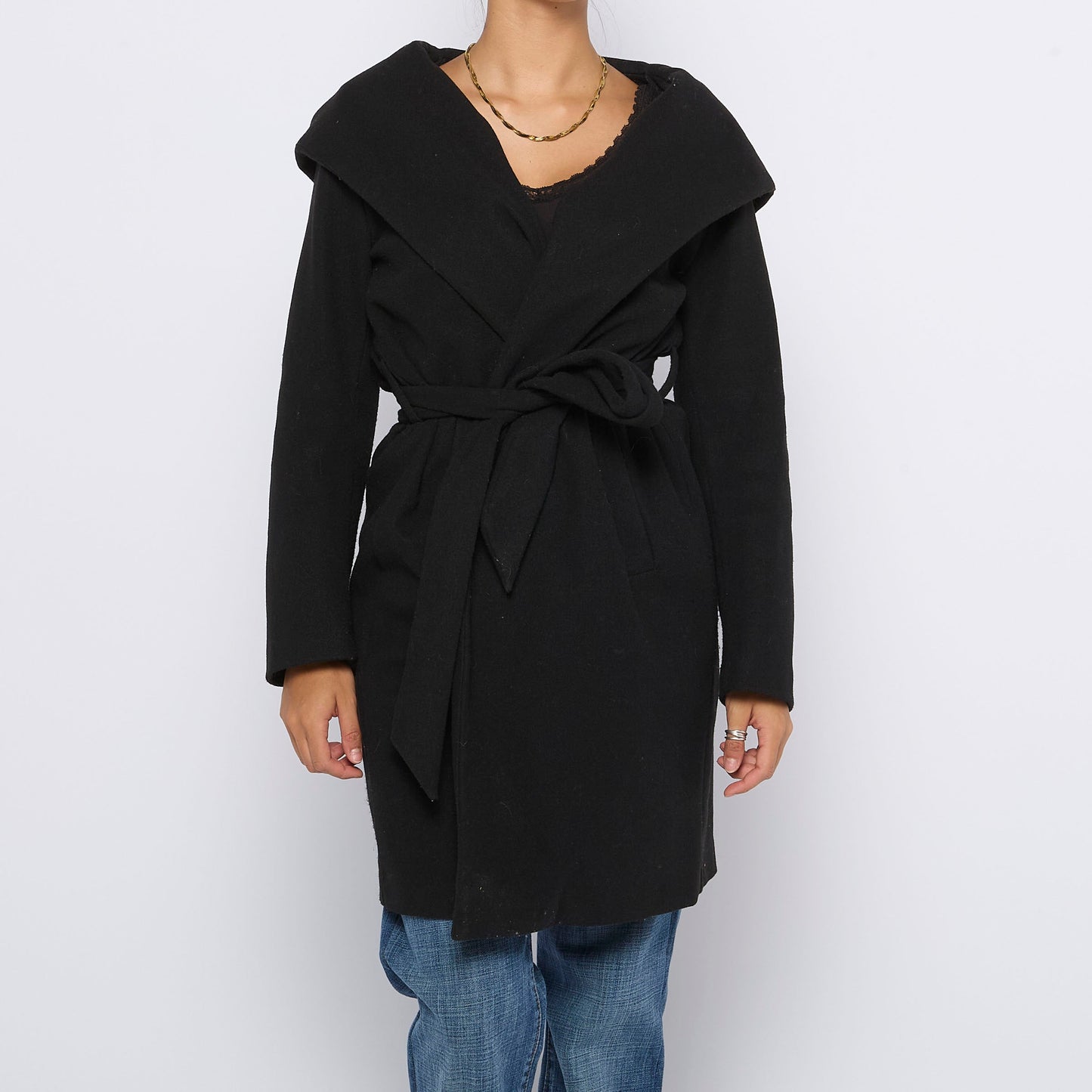 Zara Double Breasted Trench Coat - S