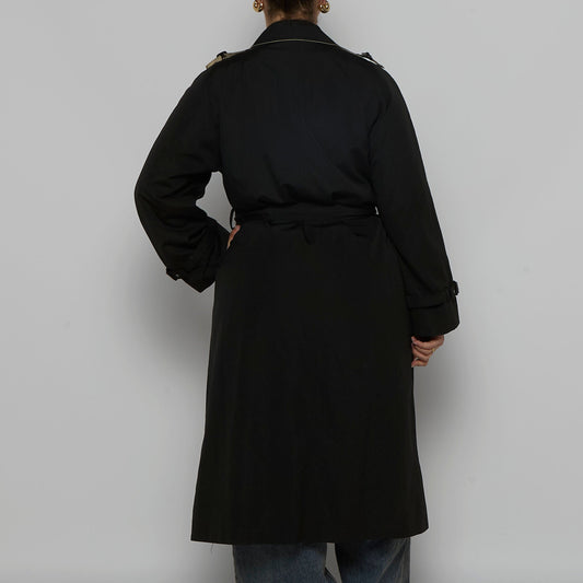 Single Breasted Trench Coat - XL