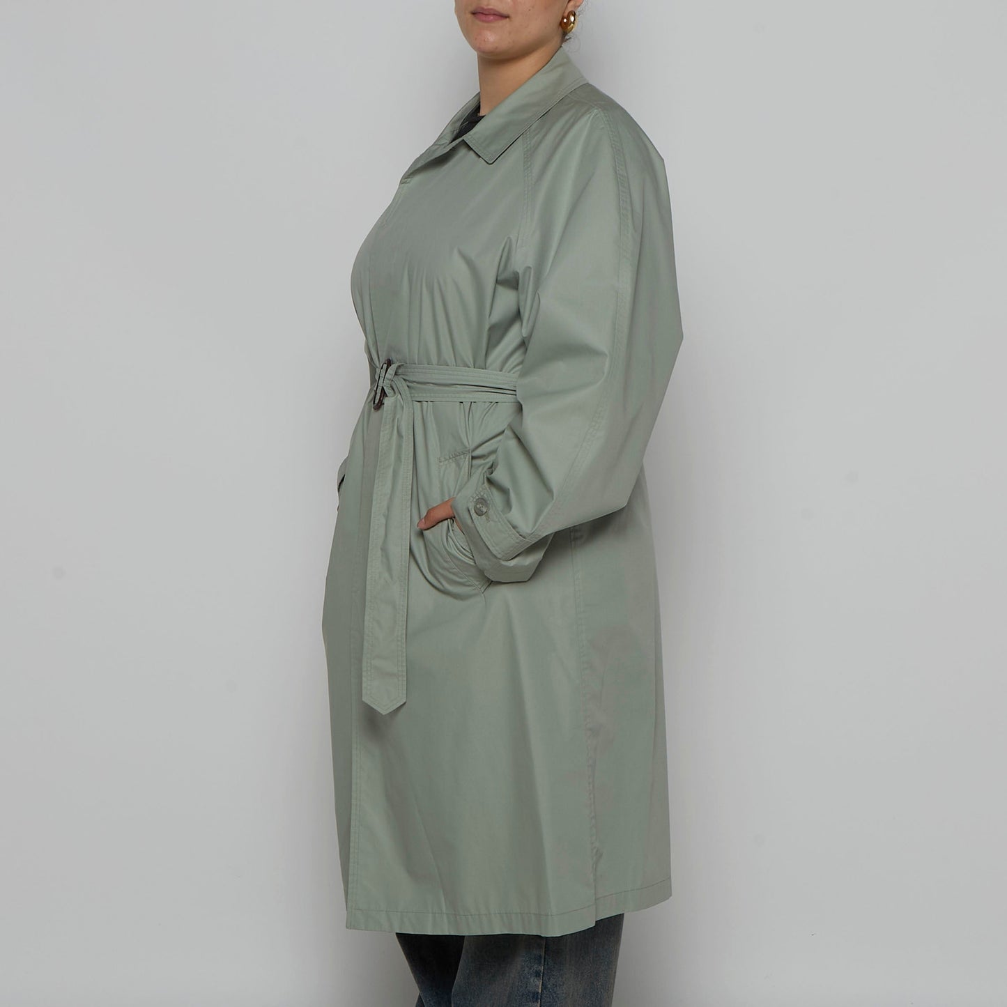 Belted Trench Coat - XL